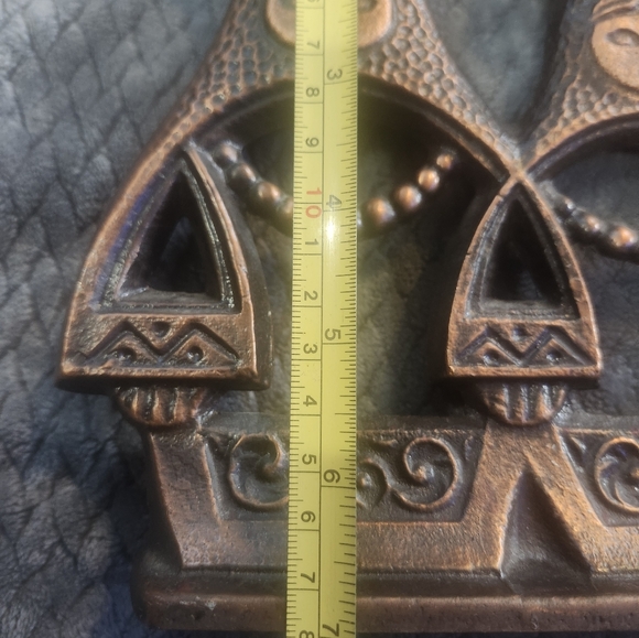 Vintage Copper Plated Russian Matryoshika Candlebra - Picture 4 of 8